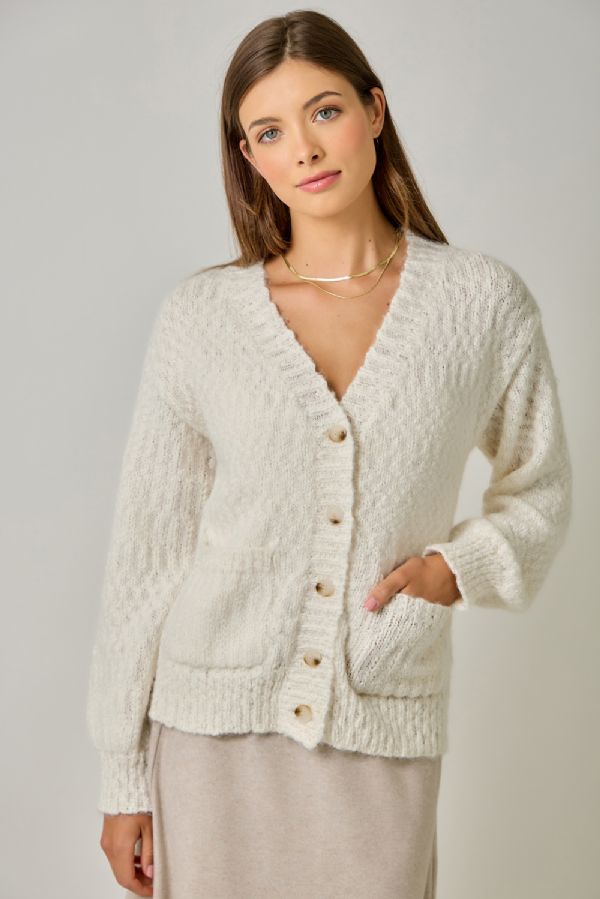 Multi Yarn Cardigan