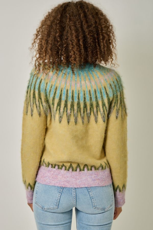 Fuzzy Fair Sweater