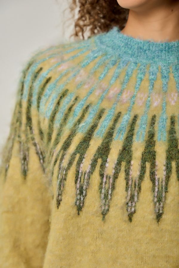 Fuzzy Fair Sweater