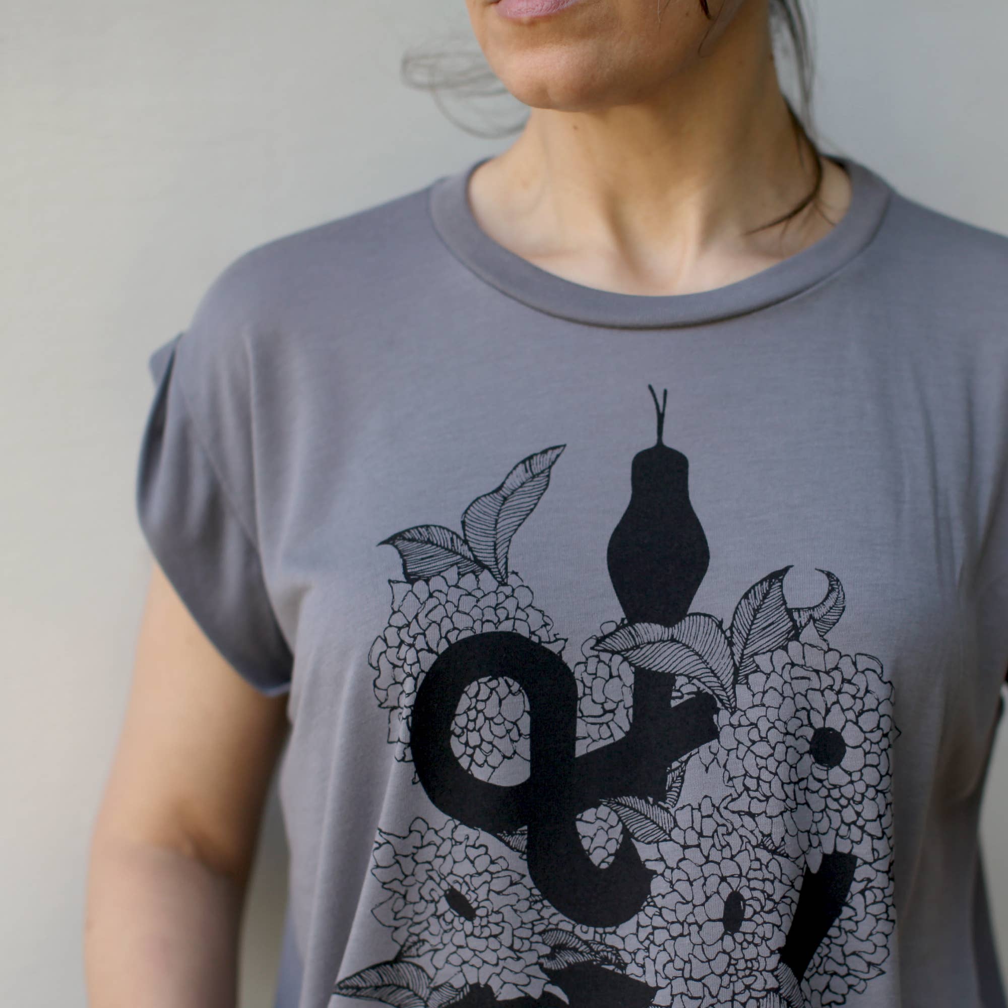 Black Snake Muscle Tee