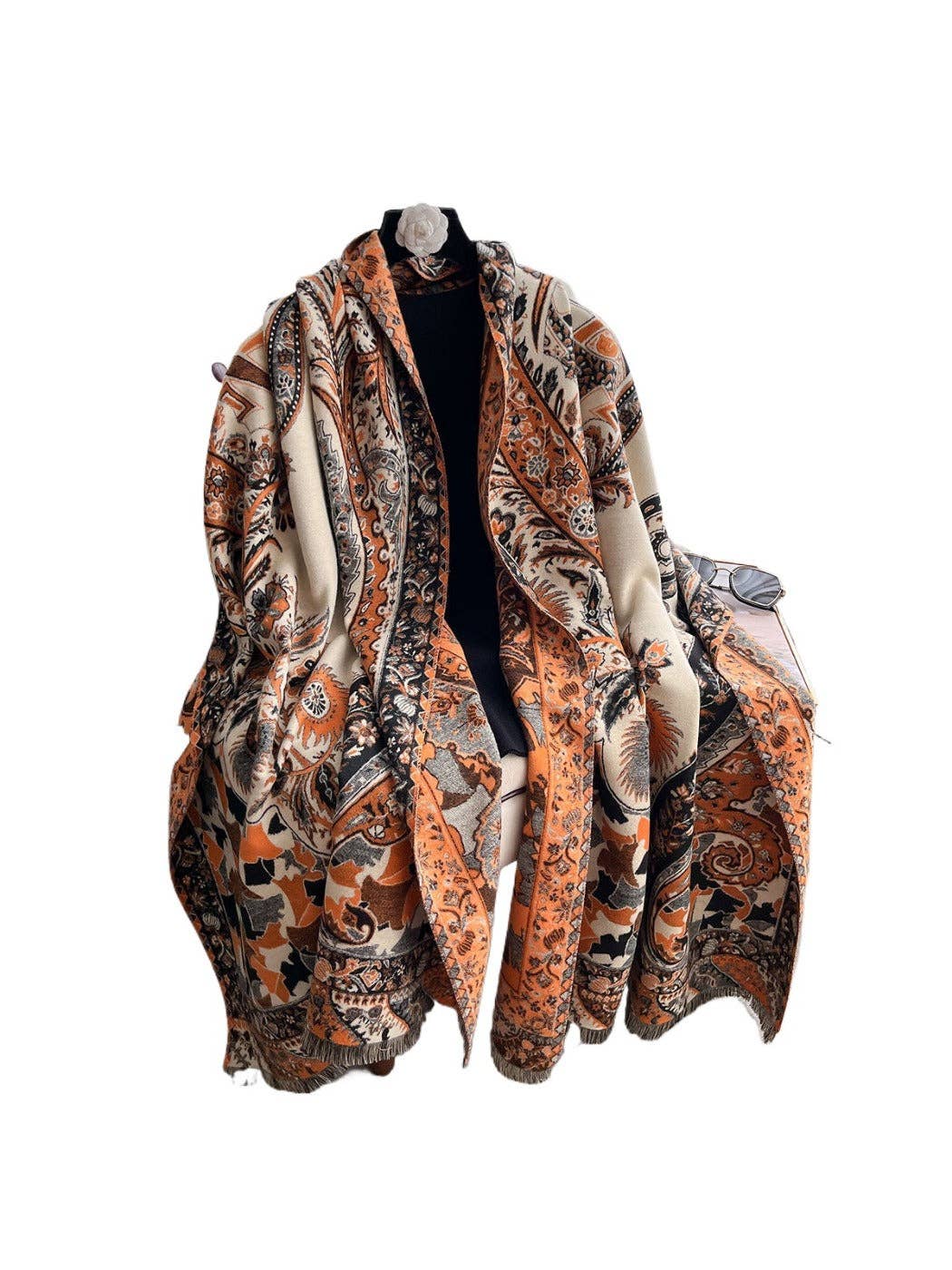 Paisley Print Scarf