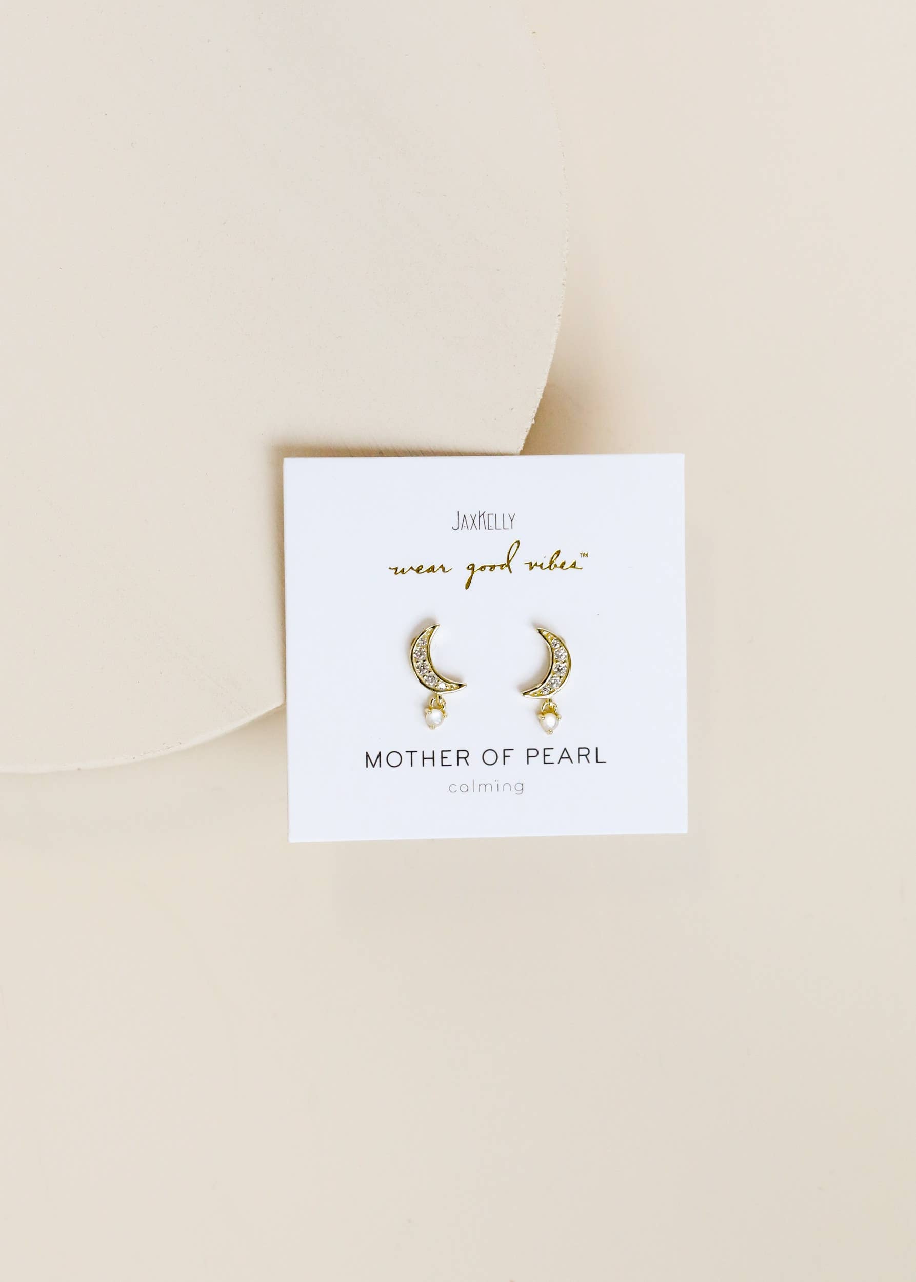 Moon Drop - MOP Earrings