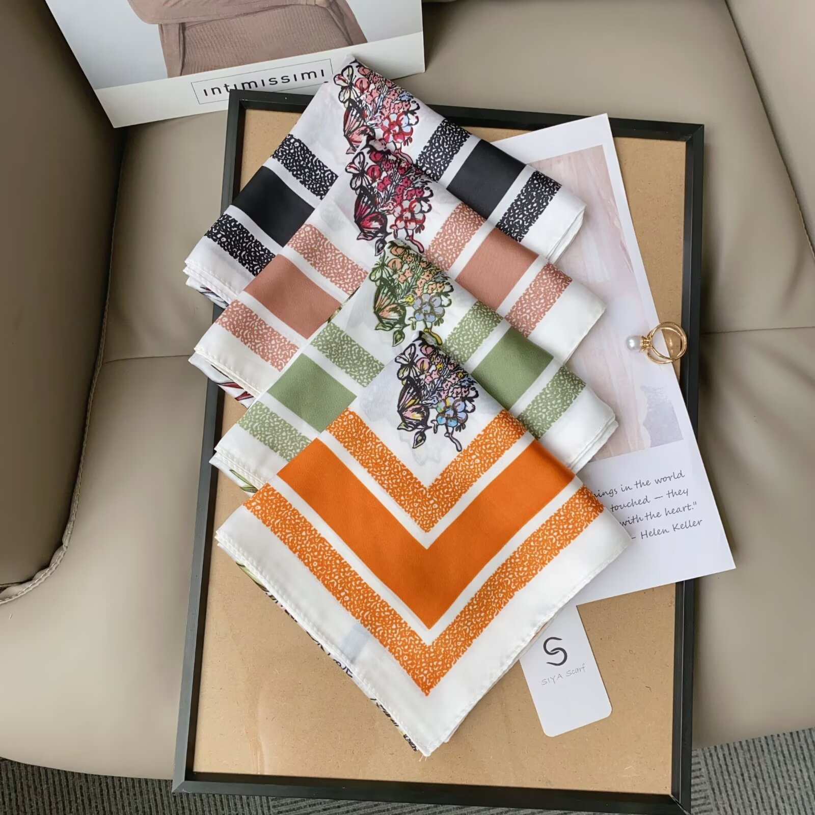 Butterfly Square Scarf