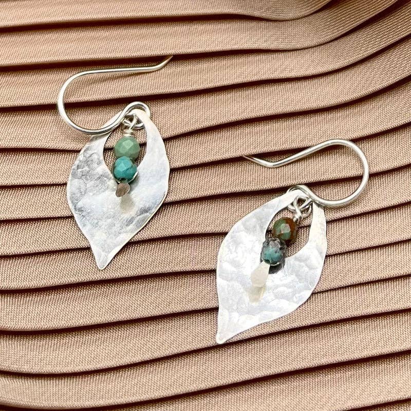 Tea Leaf Earrings