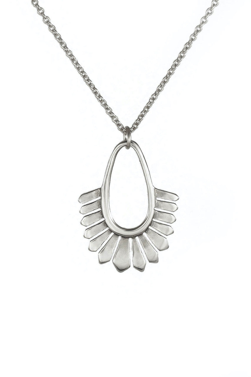 Jude Necklace 16" - Silver