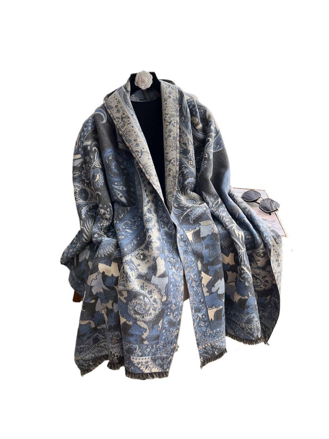Paisley Print Scarf