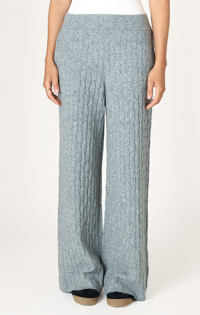 CABLE KNIT SWEATER PANT