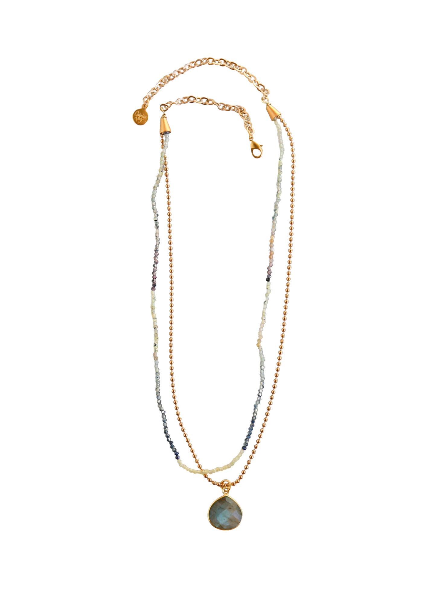 Avery Necklace Labradorite
