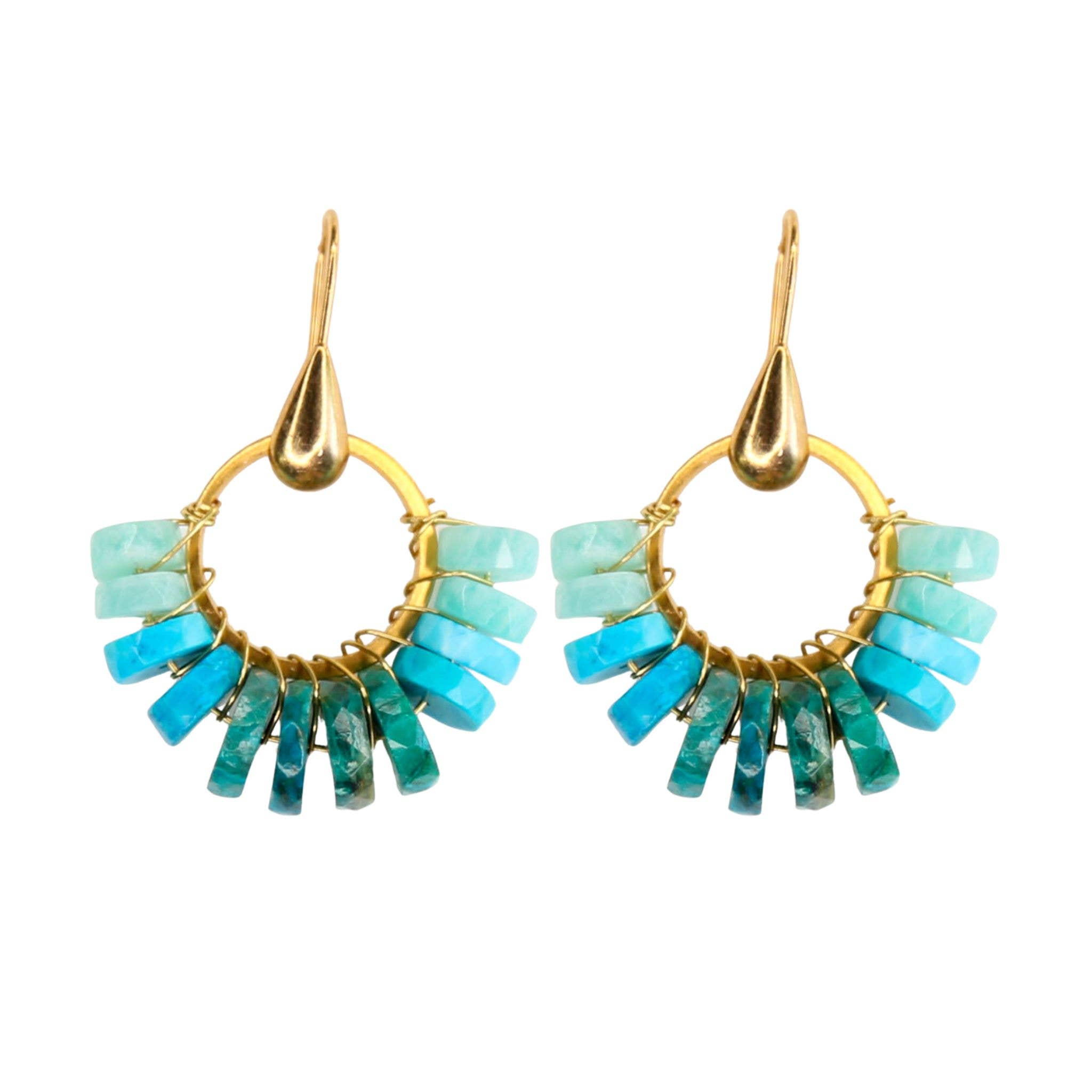 Jalisco Earrings Turquoise
