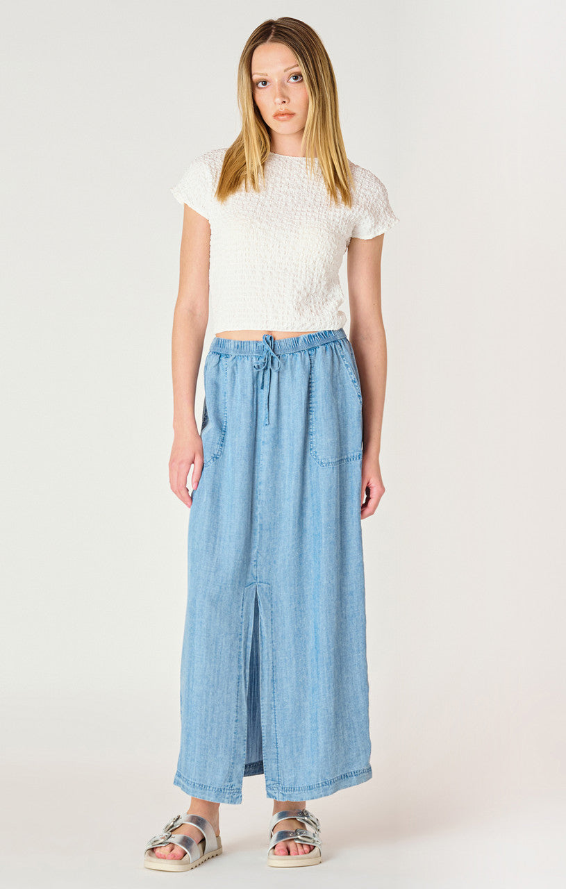 TENCEL MAXI SKIRT