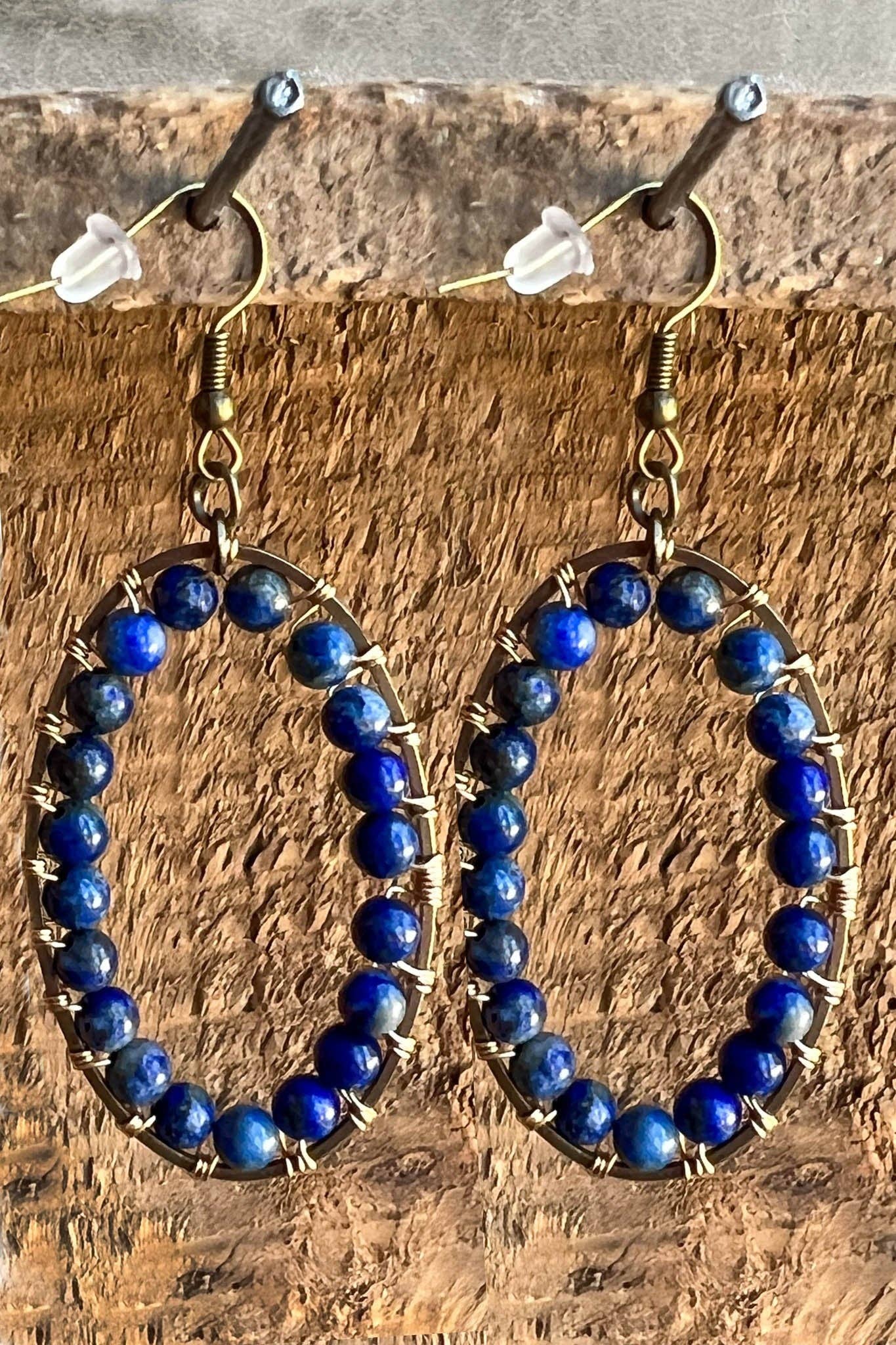 Calista Earrings Blue