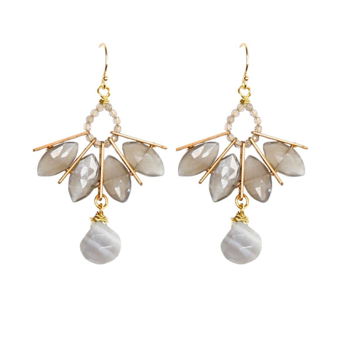 Persia Earrings Labradorite