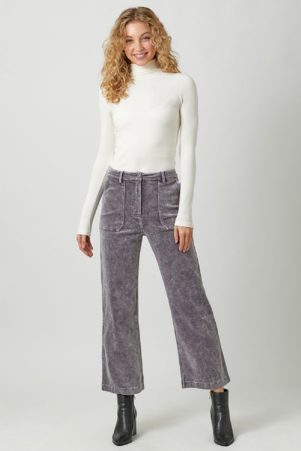 WASHED CORDUROY TROUSER