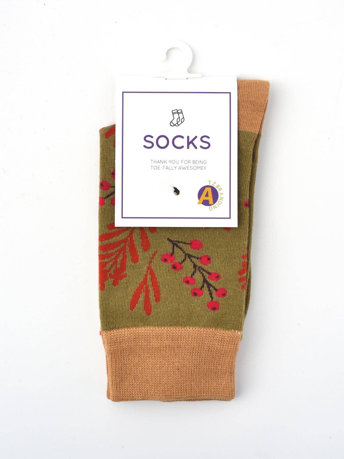 Rufia - Vintage Pattern Women's Socks for Fall & Winter