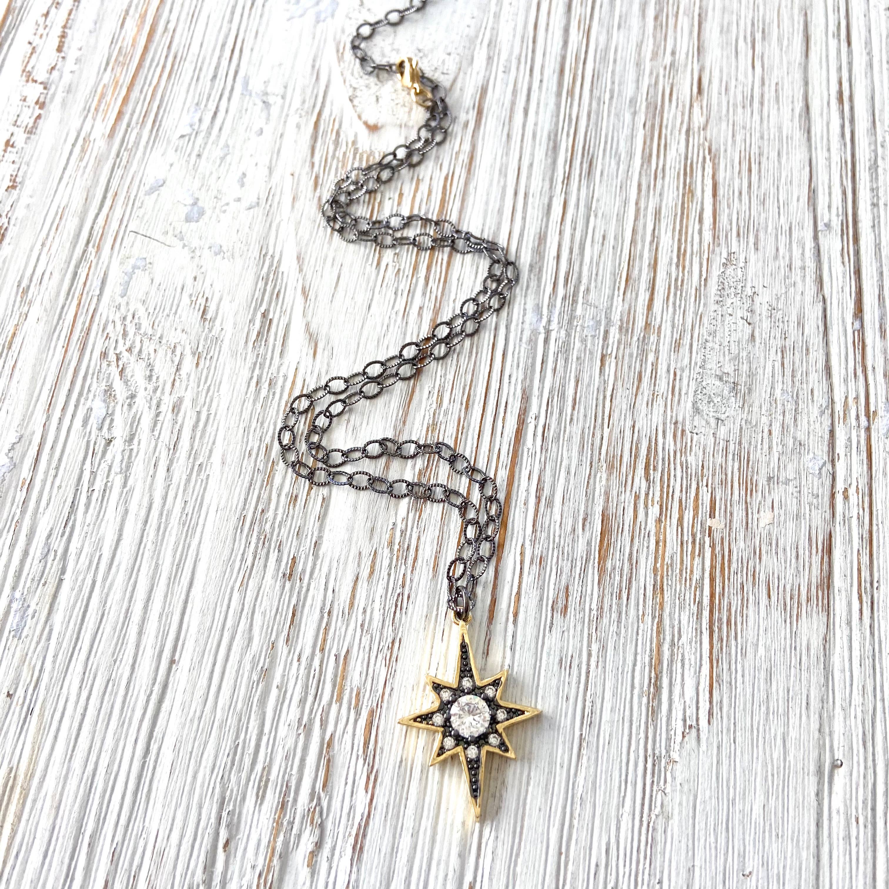 Starburst Crystal Necklace