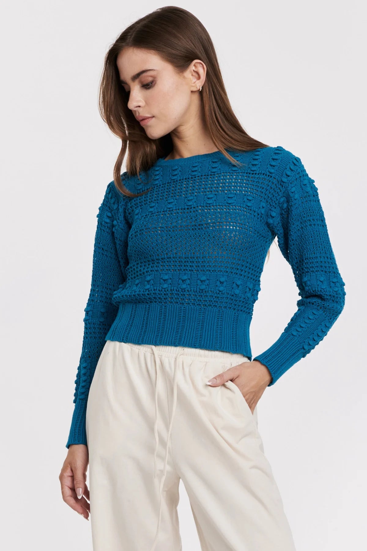 Adley Crochet Sweater