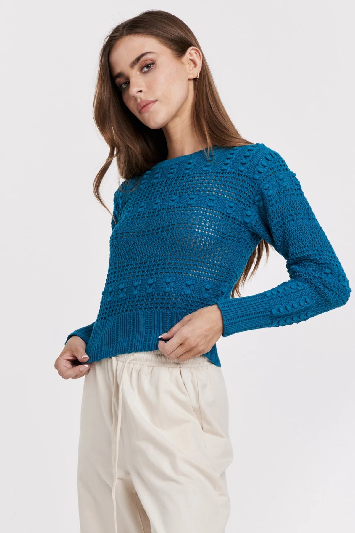 Adley Crochet Sweater