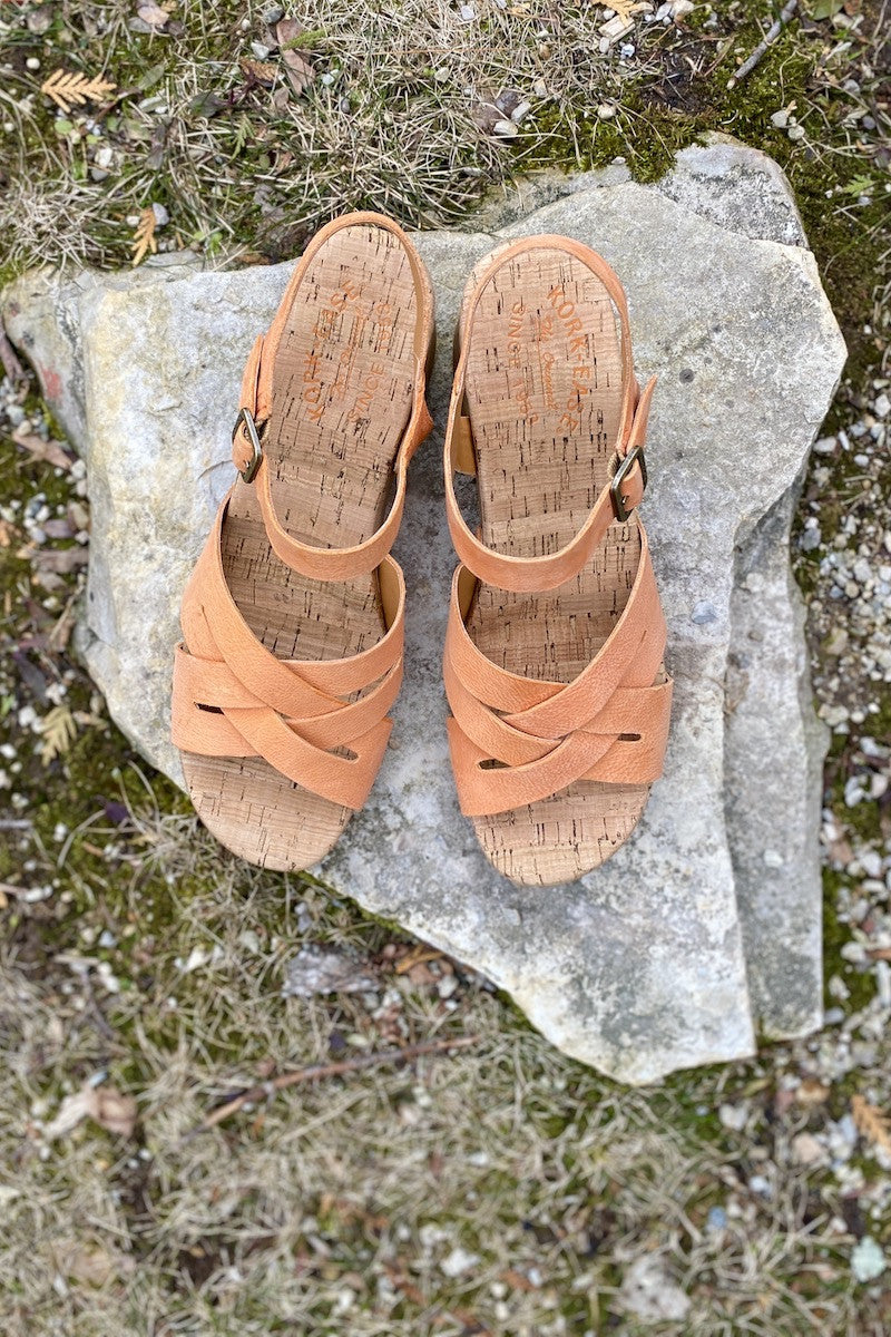 Kook-Ease Tia Sandal Orange Melon