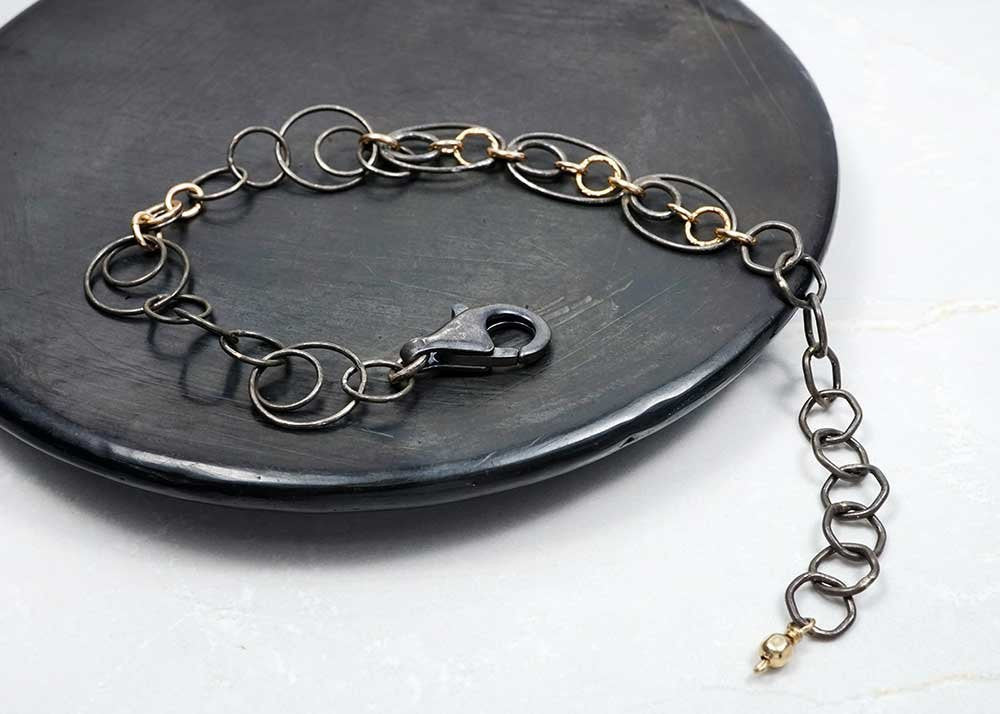 STERLING GF LINK BRACELET