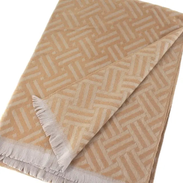 Patterned Reversible Scarf