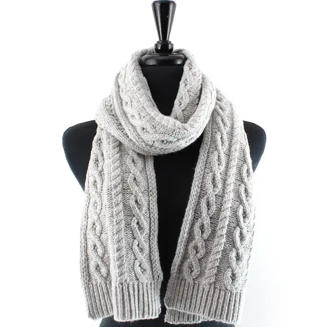 Cable Knit Scarf
