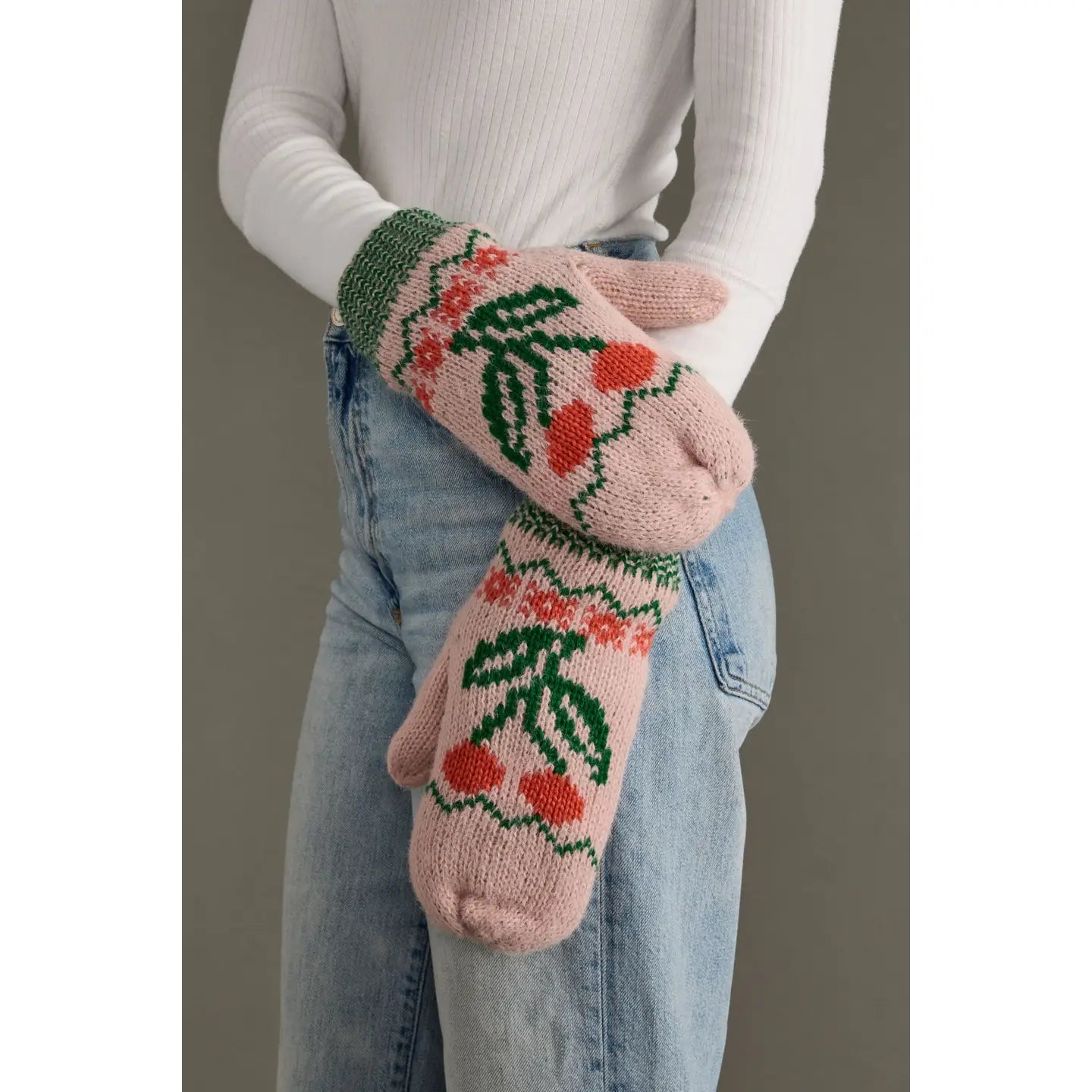 Cherry Mittens