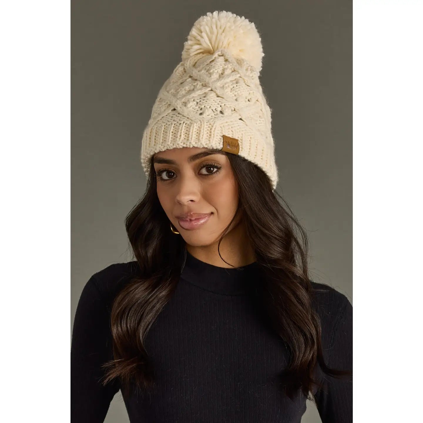 Knit Pom Hat