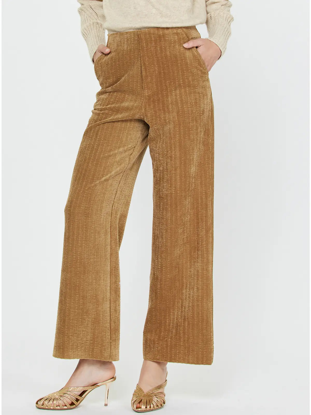 Corduroy Striped Pants