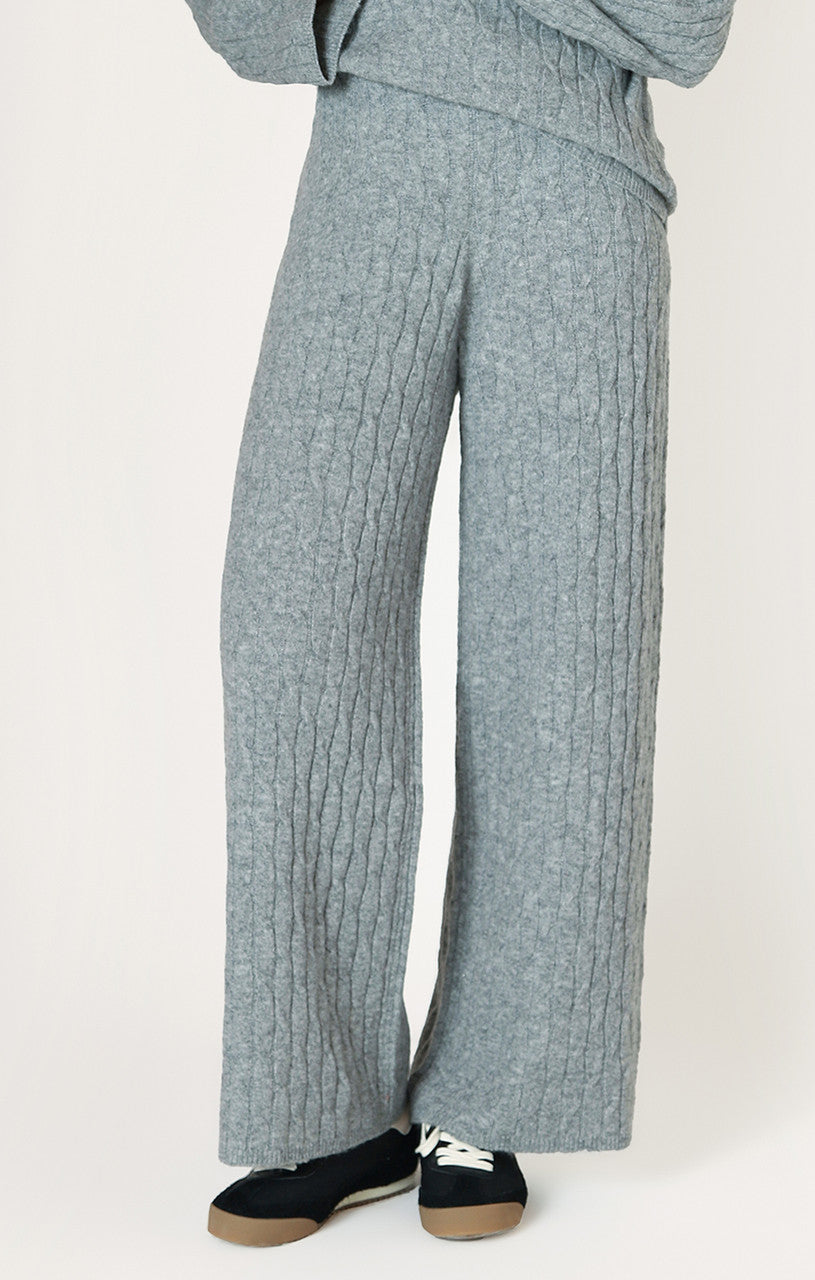 CABLE KNIT SWEATER PANT