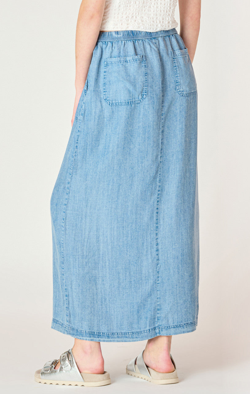 TENCEL MAXI SKIRT