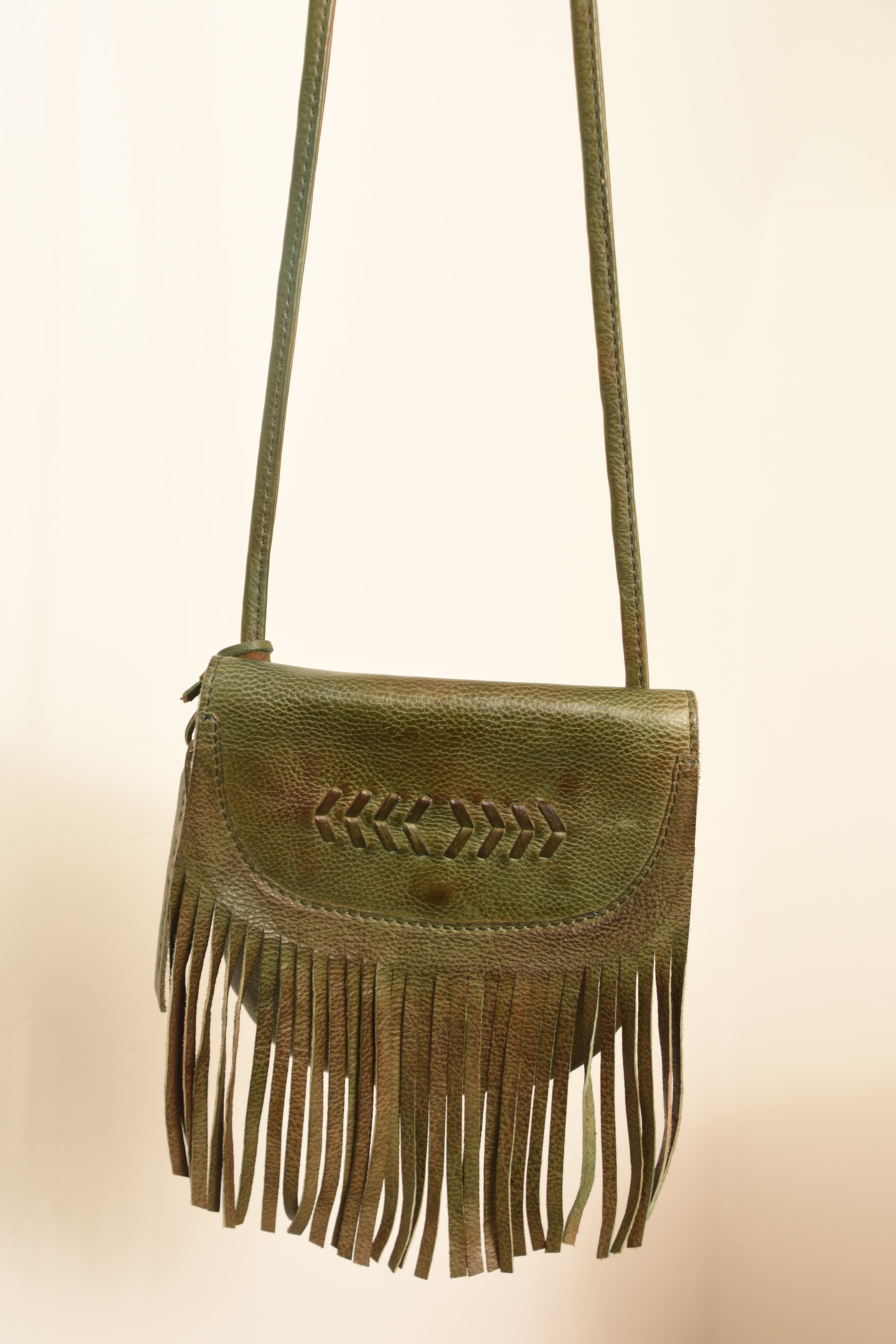 MEADOW FRINGE XBODY BELT WALLET