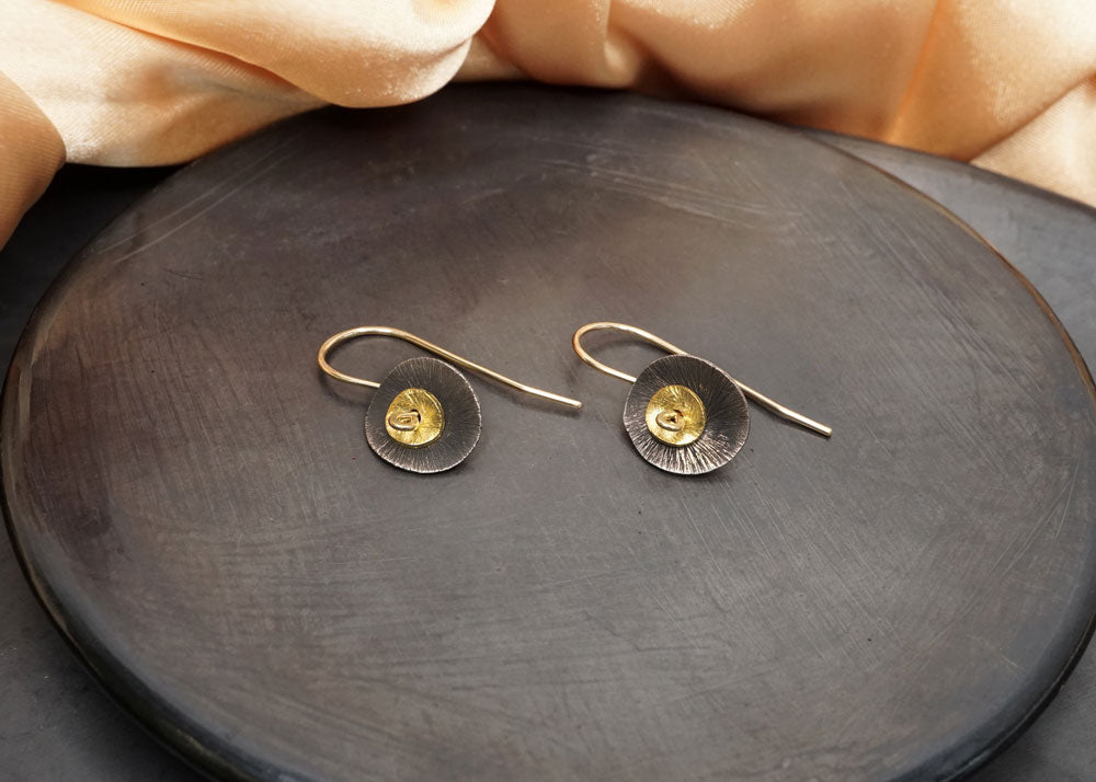 Lotus Leaf Earrings