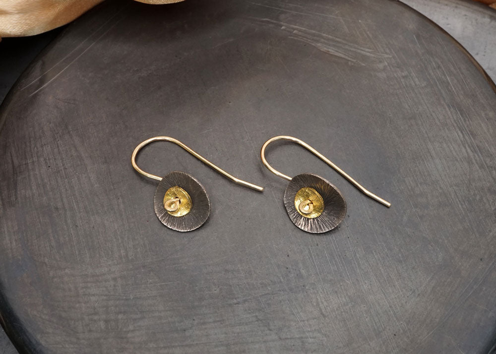 Lotus Leaf Earrings