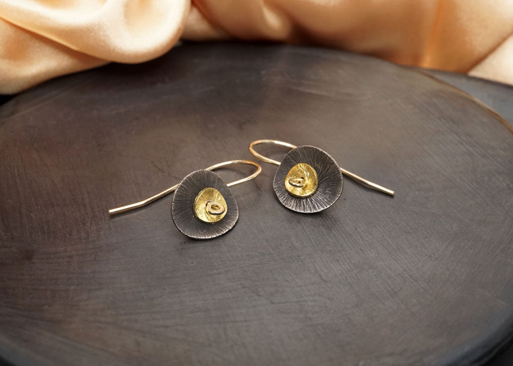 Lotus Leaf Earrings