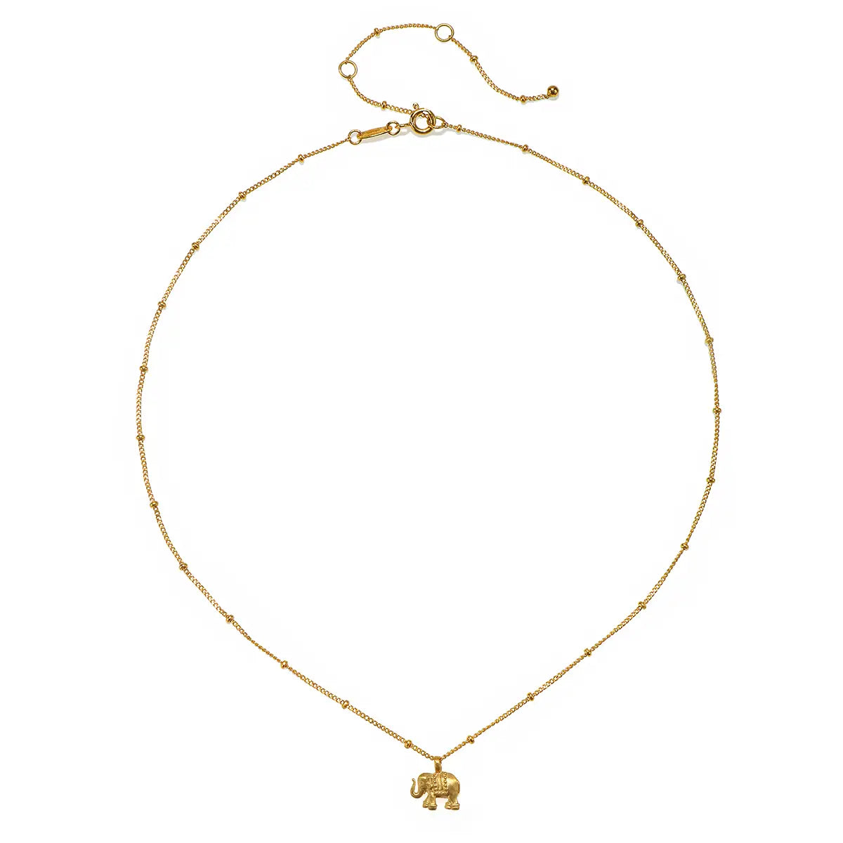 Elephant Pendant Necklace