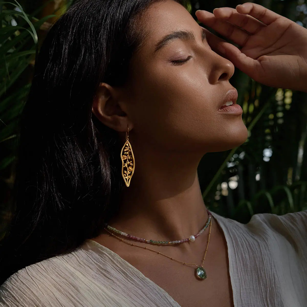 Expanding Beauty Lotus Earring