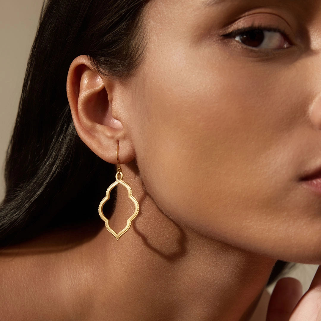 Full Bloom Lotus Earrings