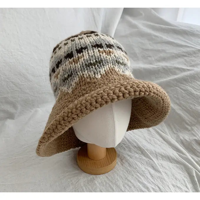 Hand Knit Bucket Hat