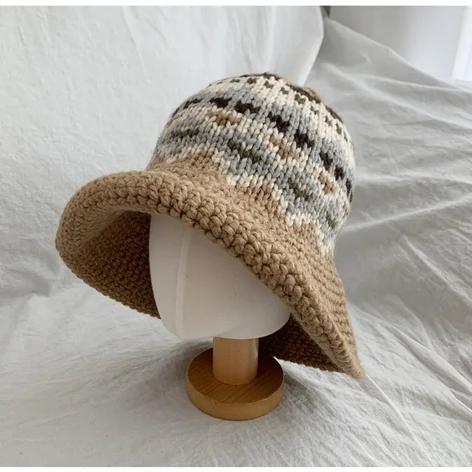 Hand Knit Bucket Hat