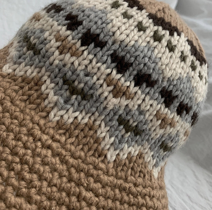 Hand Knit Bucket Hat