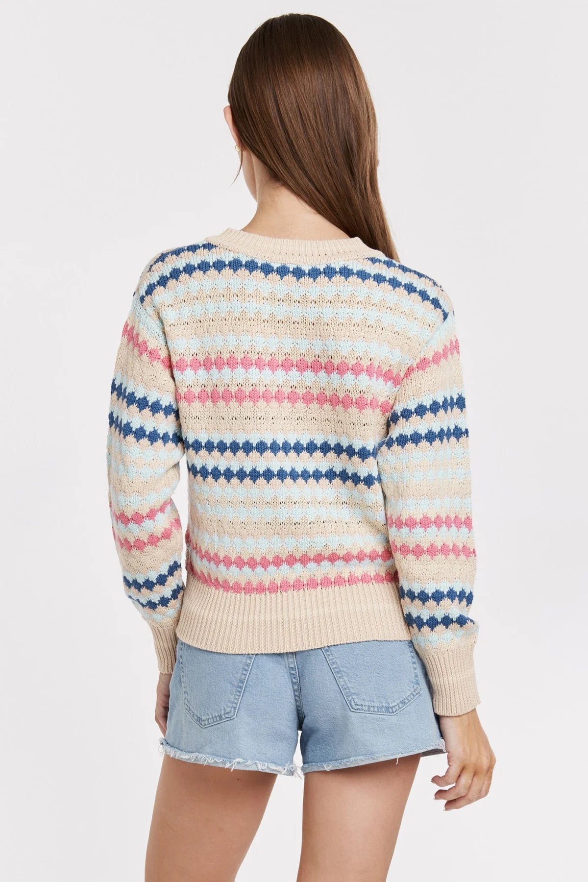 Jewel Multicolor Stripe Sweater