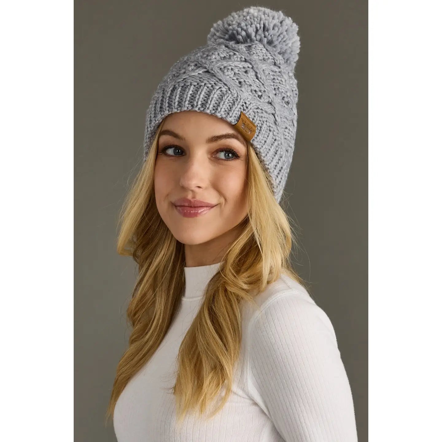 Knit Pom Hat