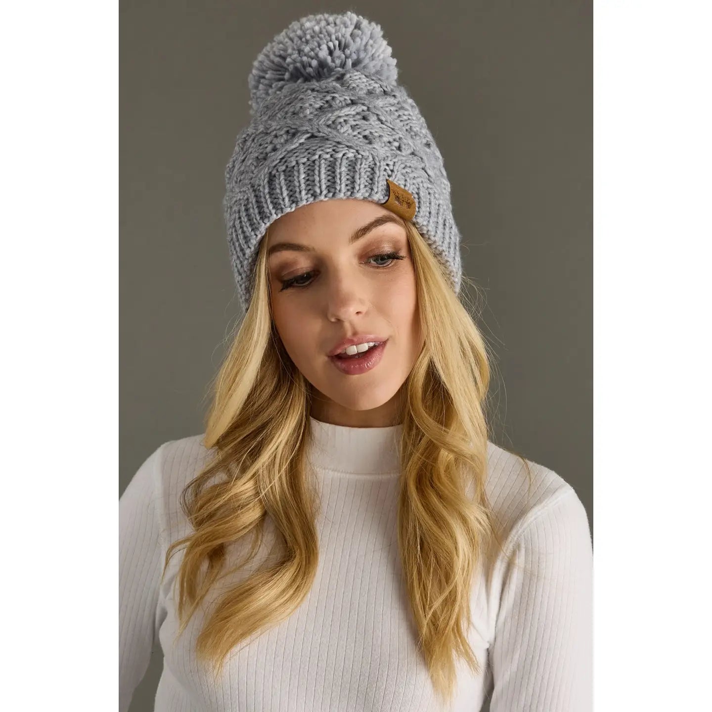 Knit Pom Hat