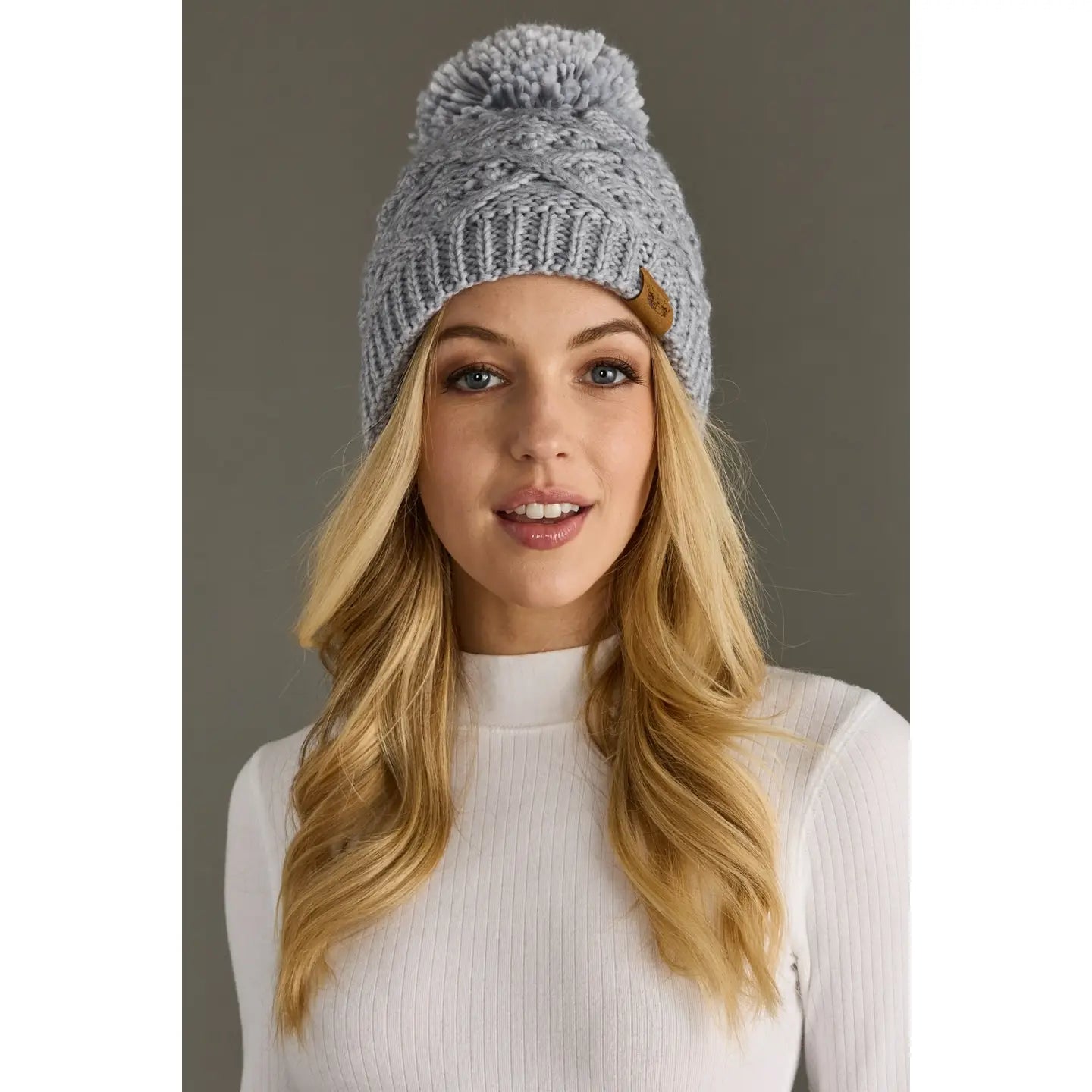 Knit Pom Hat