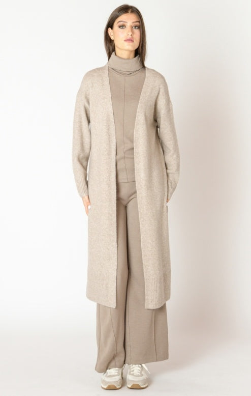 Longline Open Cardigan