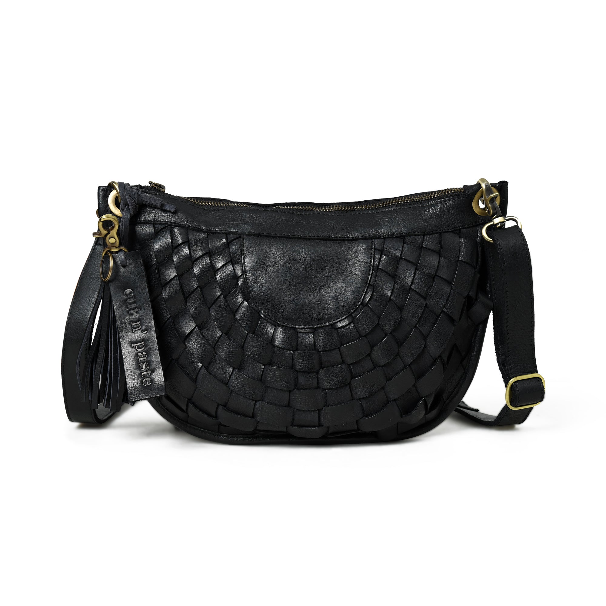 Moon Woven Cross Body