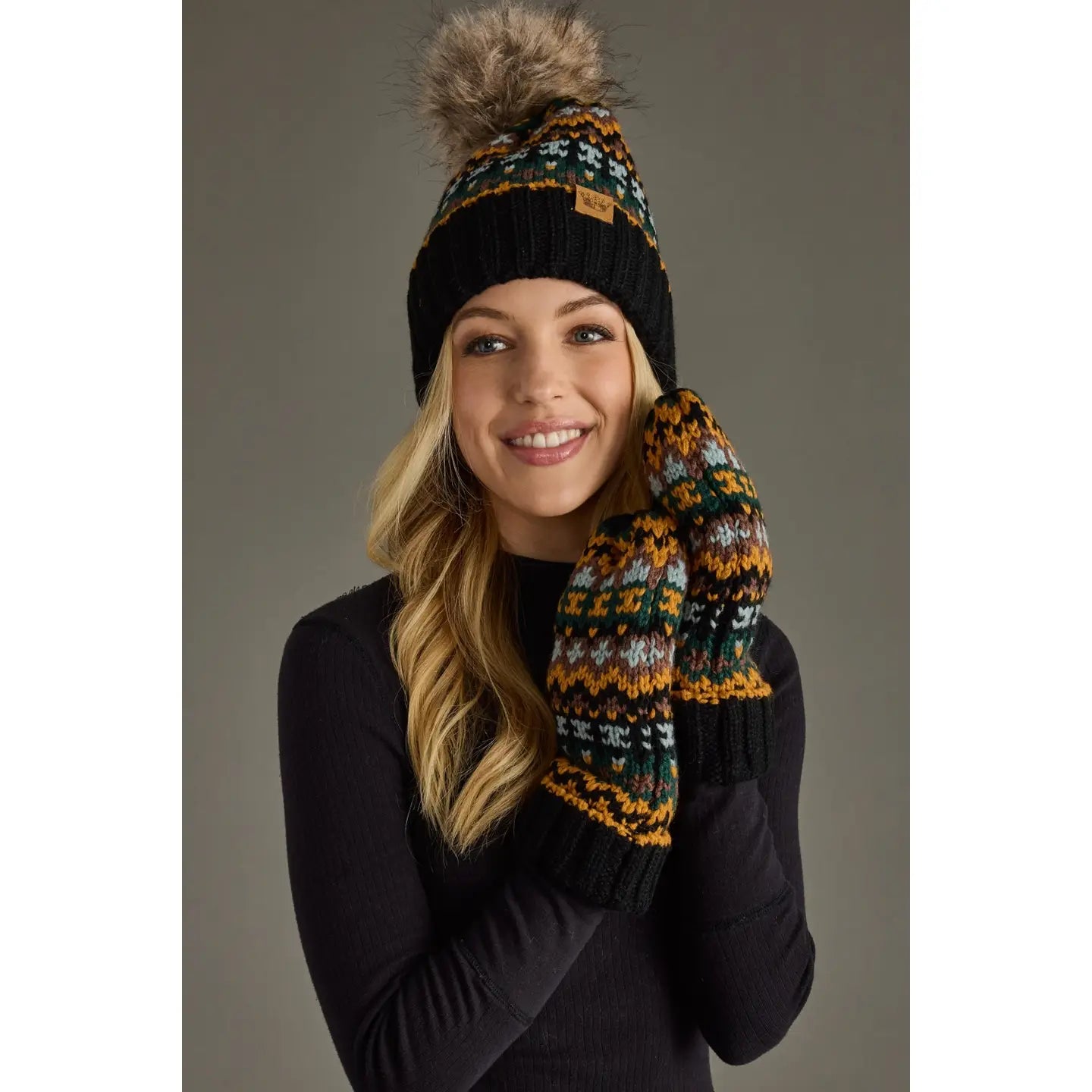 Multi Patterned Mittens