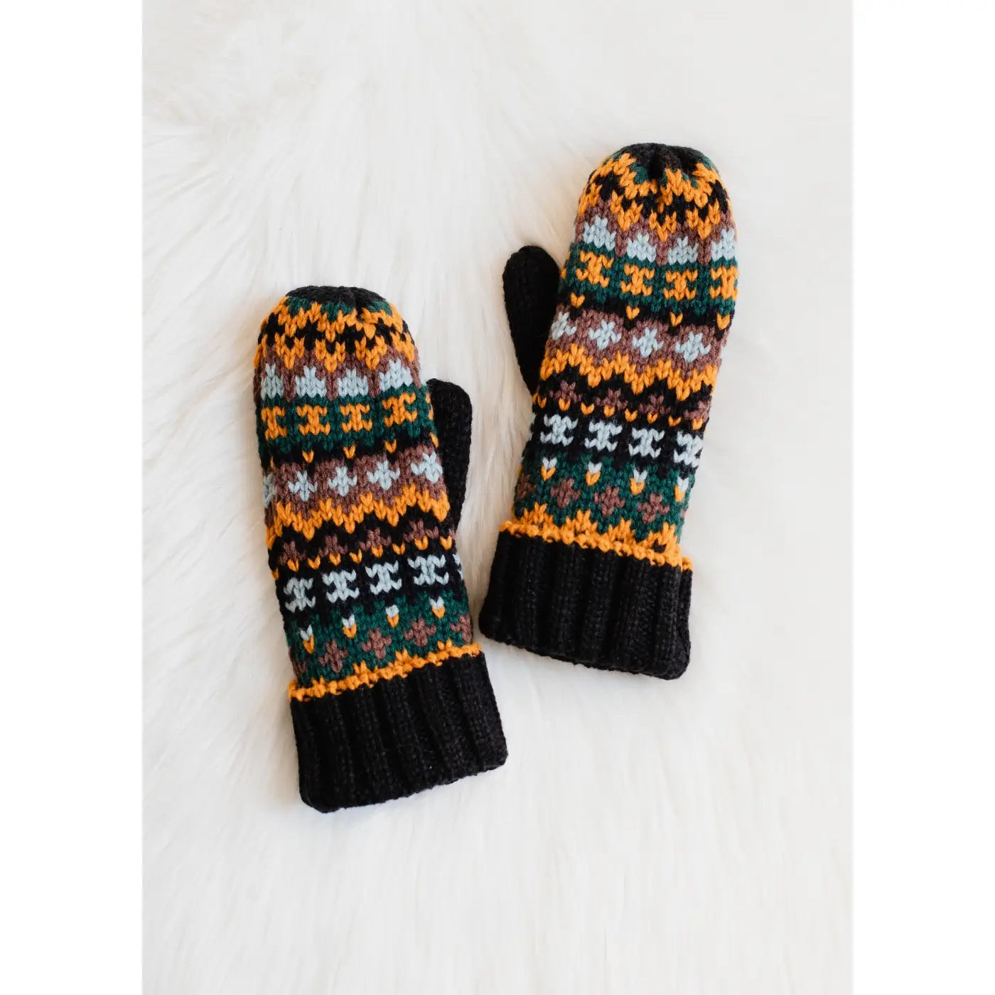 Multi Patterned Mittens