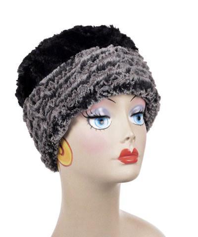 Reversible Cuffed Pillbox Hat