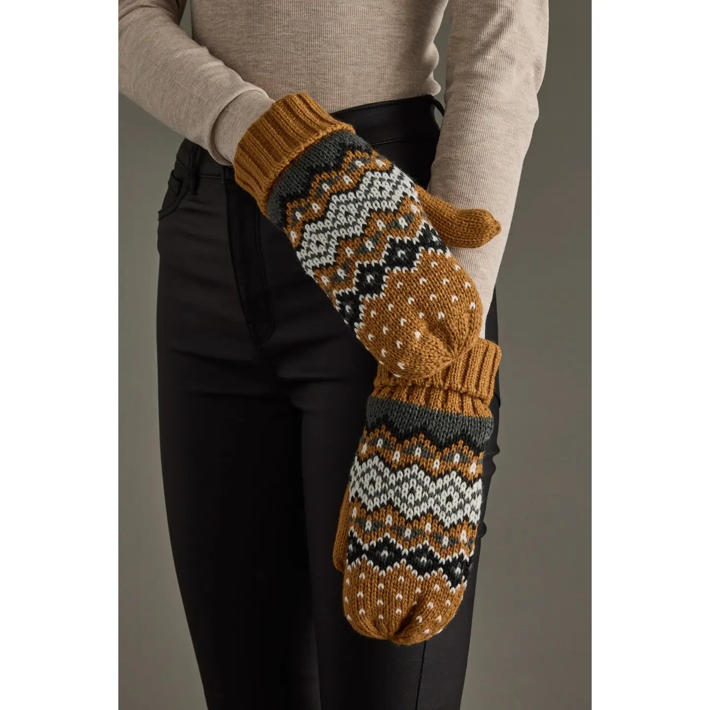 Multi Patterned Mittens